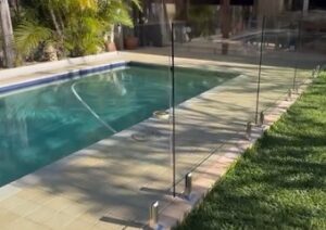 Frameless glass pool fencing installation Narrabeen NSW