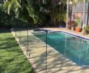 Frameless glass pool fencing install Narrabeen NSW