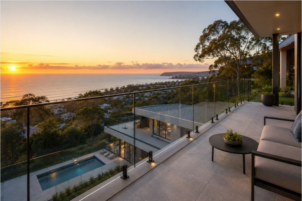 Glass balustrade installation Northern Beaches NSW