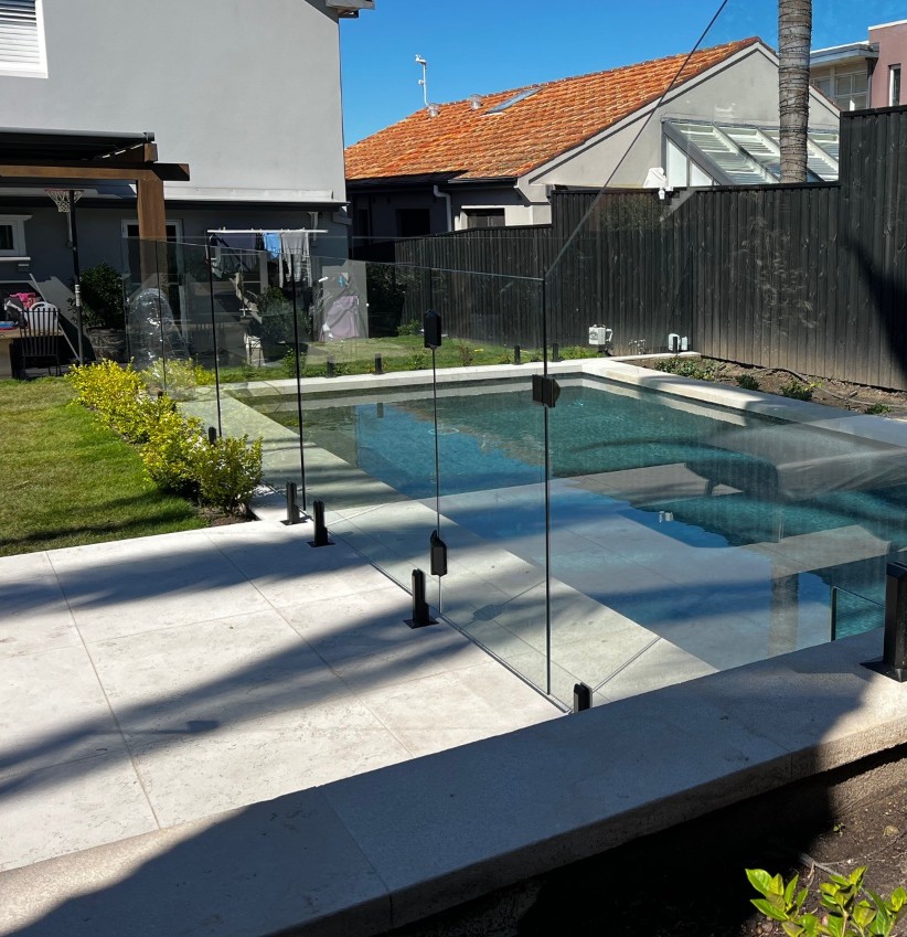 Glass pool fencing installation Balgowlah NSW