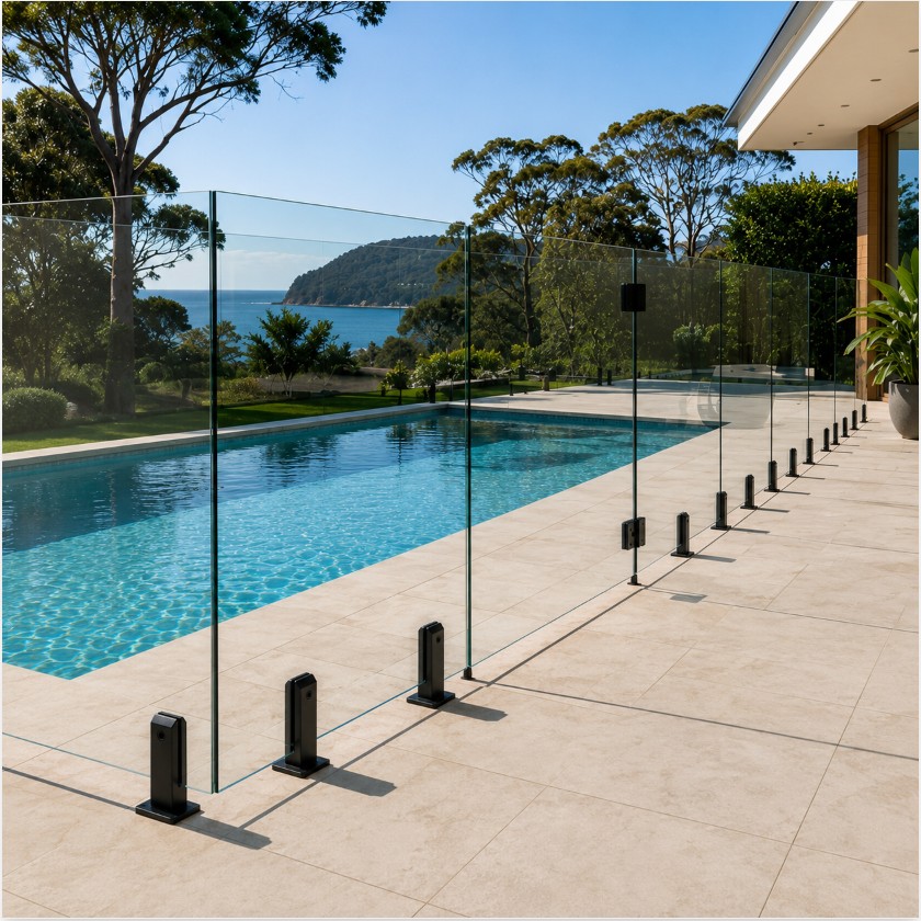 Frameless glass pool fence installers Avalon Beach NSW