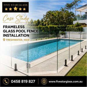 Frameless glass pool fencing installers Freshwater NSW