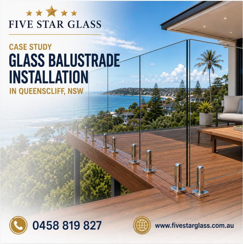 Glass balustrade installers Queenscliff NSW