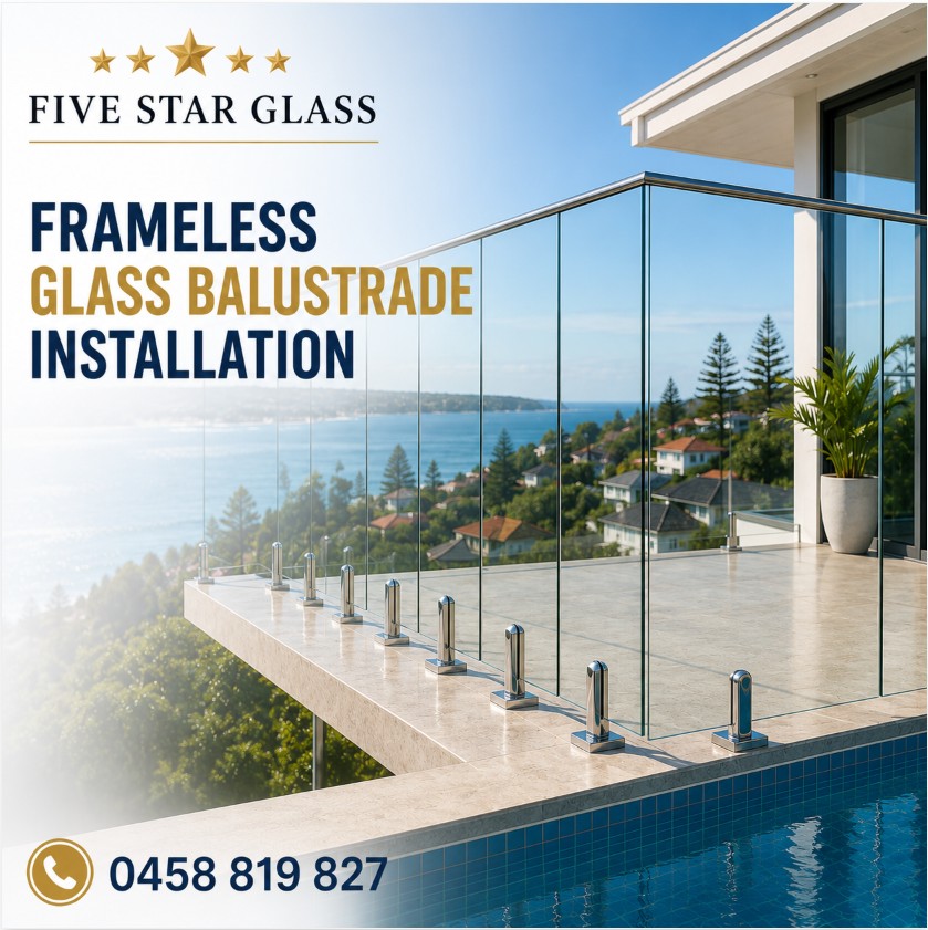 Glass balustrade installers Manly NSW